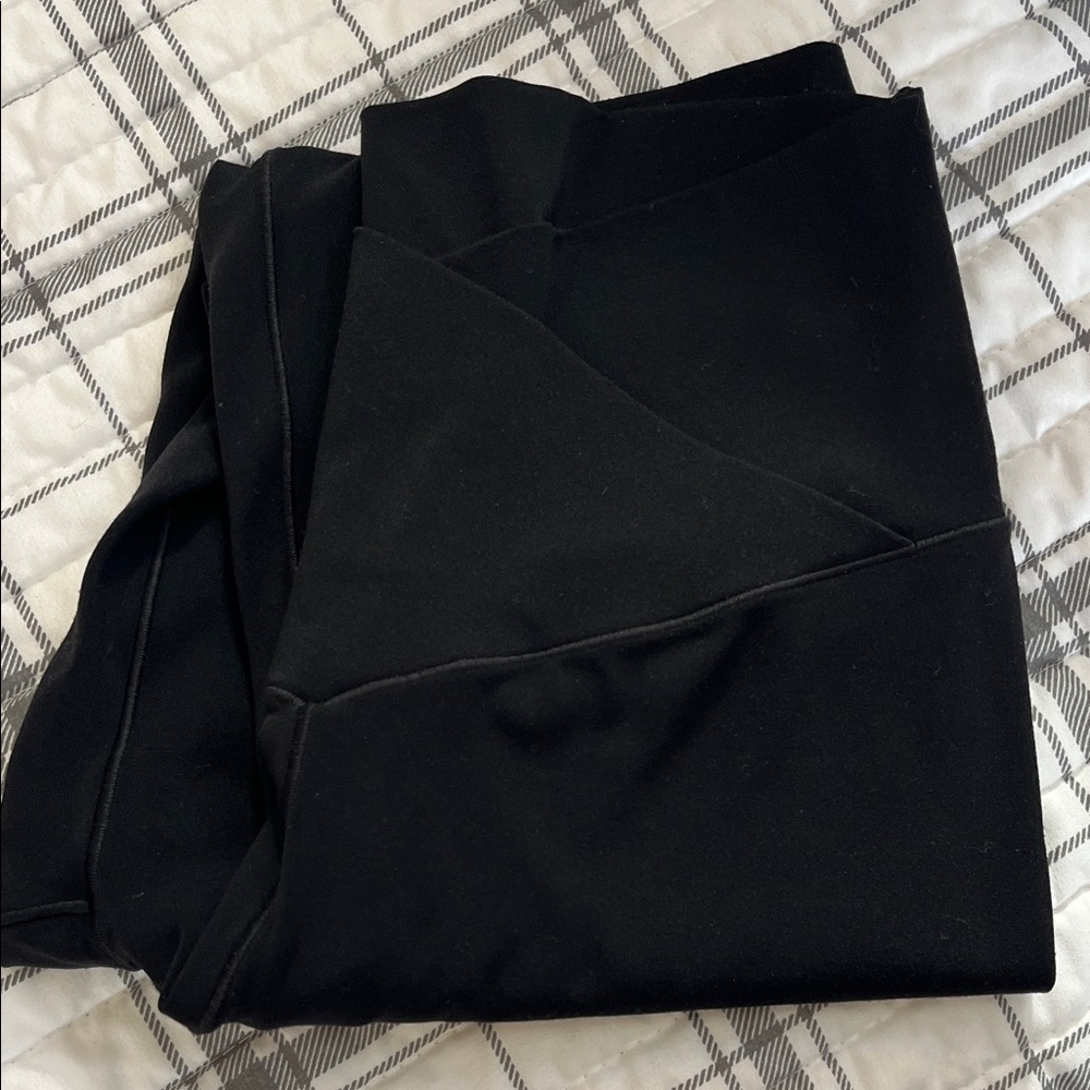 Aerie Real Me Cross Over Leggings - black size M